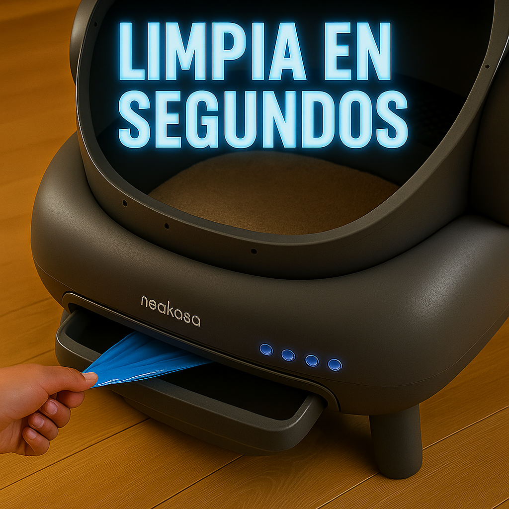 Arenero Autolimpiable | Para un hogar limpio y sin olores