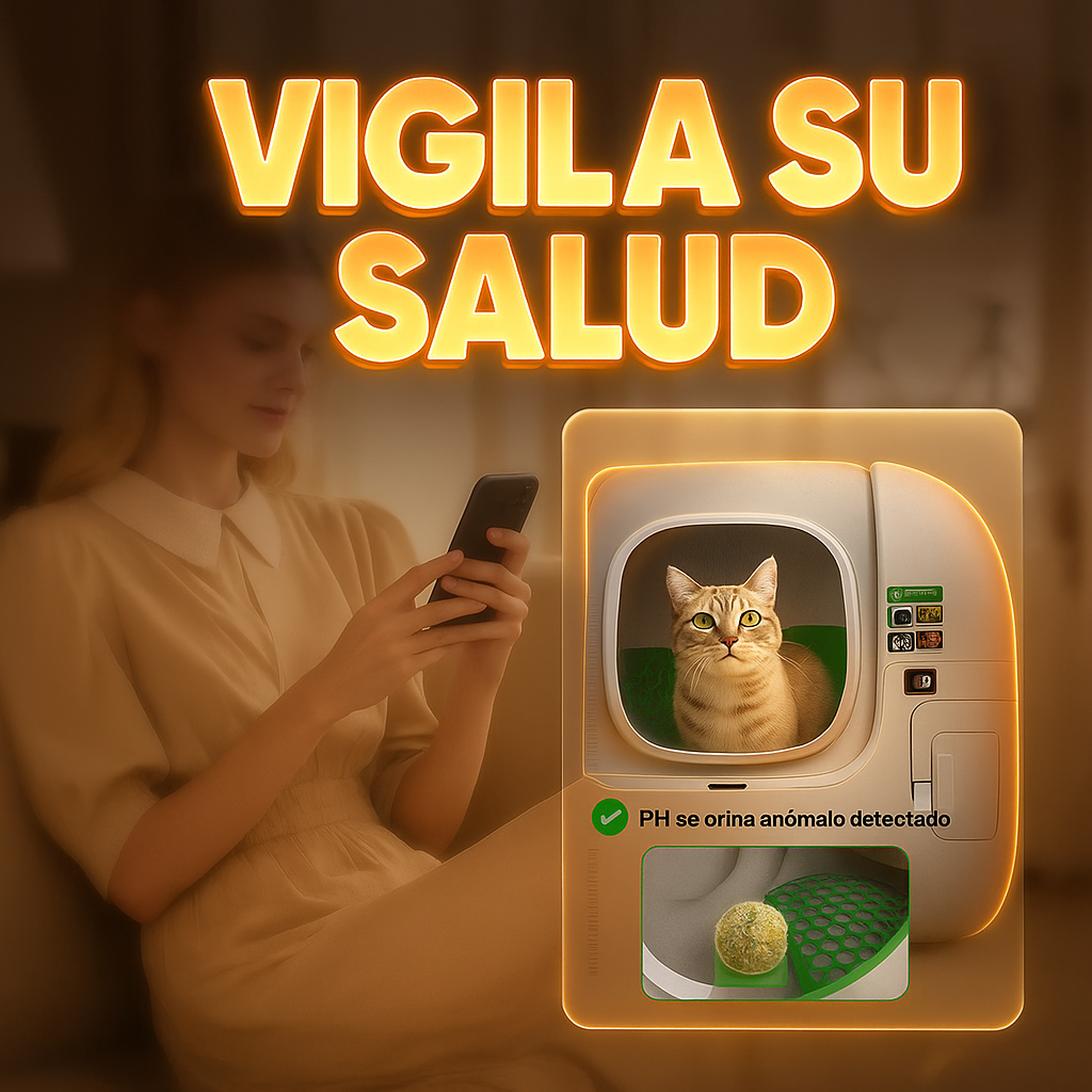 Arenero Autolimpiable Premium | Para un hogar limpio y sin olores