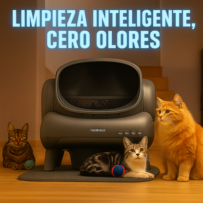 Arenero Autolimpiable | Para un hogar limpio y sin olores